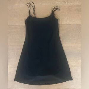 Black exercise dress from Abercrombie & Fitch